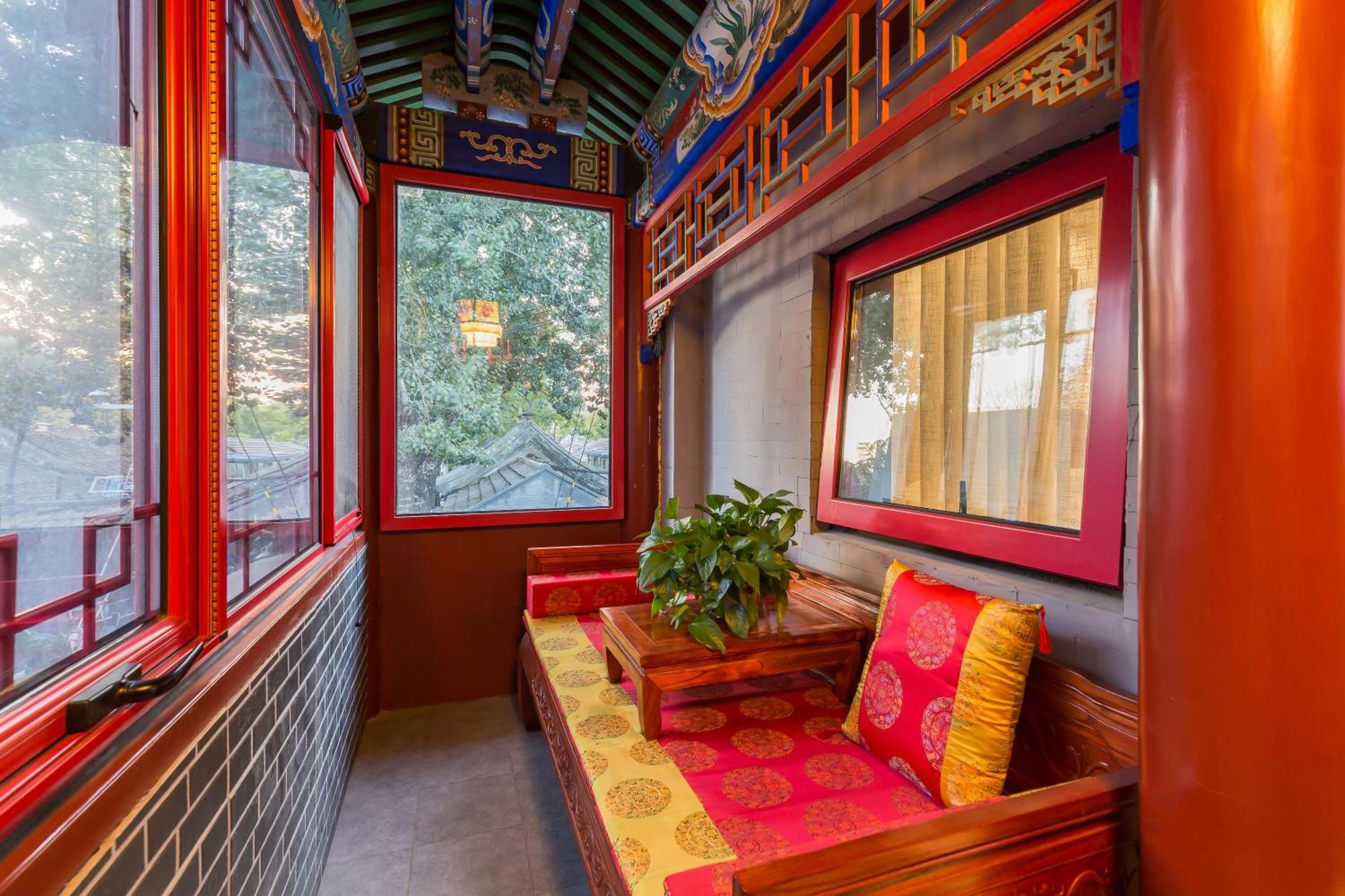 Qinfu Hotel Beijing Nanluogu Lane Houhai Esterno foto